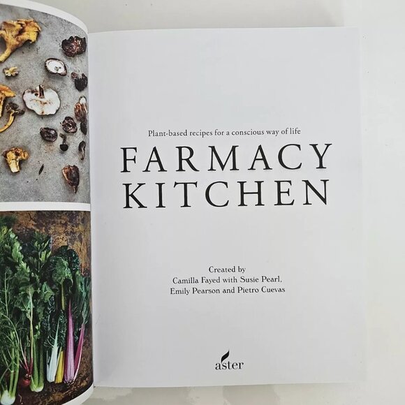 Farmacy Kitchen Cookbook: Plant-based recipes for a conscious living Hardcover - Picture 5 of 6